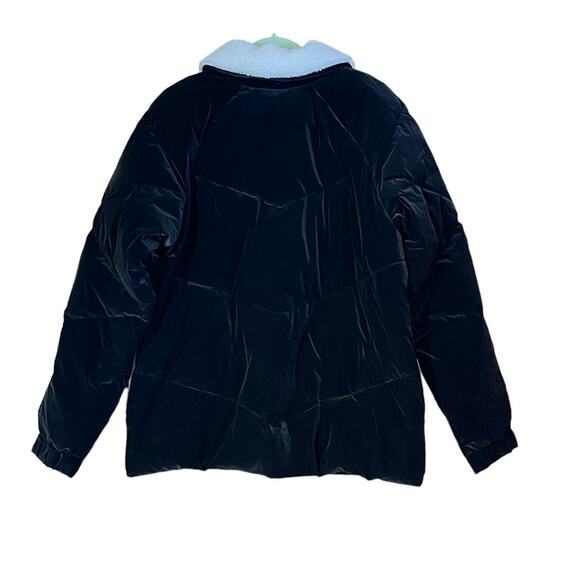 Peace Love World Black Label Sherpa Showstopper Coat Size Medium NWOT - Picture 3 of 14